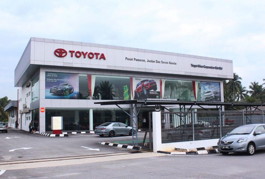 Toyota在瓜雪Assam Jawa开设新的3S销售与服务中心。 1847