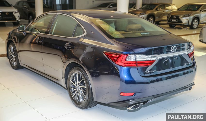 Lexus ES250豪华限量版！2种深蓝与香槟专属车身颜色、竹褐色内装，全马来西亚只有50辆，价格维持RM300k！ 1487