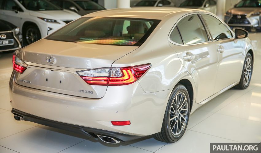 Lexus ES250豪华限量版！2种深蓝与香槟专属车身颜色、竹褐色内装，全马来西亚只有50辆，价格维持RM300k！ 1518