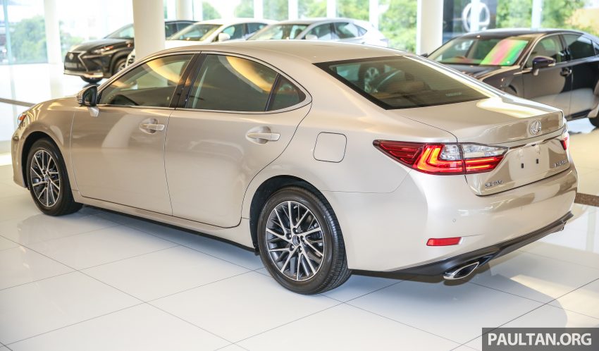 Lexus ES250豪华限量版！2种深蓝与香槟专属车身颜色、竹褐色内装，全马来西亚只有50辆，价格维持RM300k！ 1519