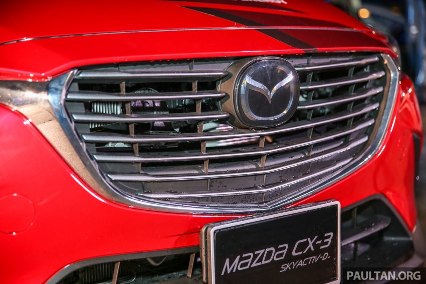 柴油版Mazda CX-3现身，仅供测试，本地暂无面市计划。 906