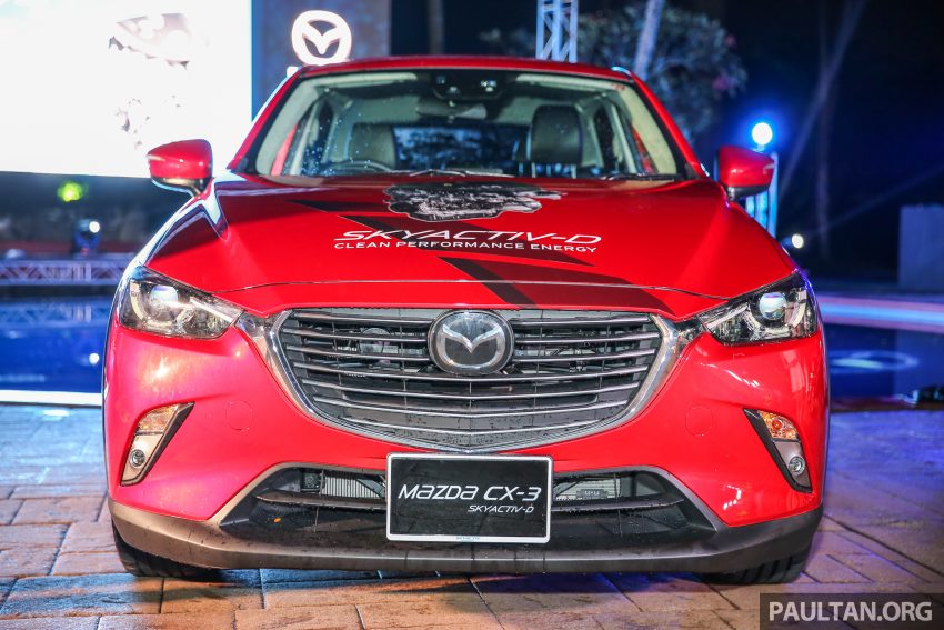 柴油版Mazda CX-3现身，仅供测试，本地暂无面市计划。 896