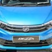 Perodua Bezza 所有5个版本的售价，与规格差异