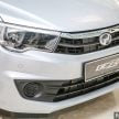 Perodua Bezza 所有5个版本的售价，与规格差异