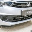 Perodua Bezza 所有5个版本的售价，与规格差异