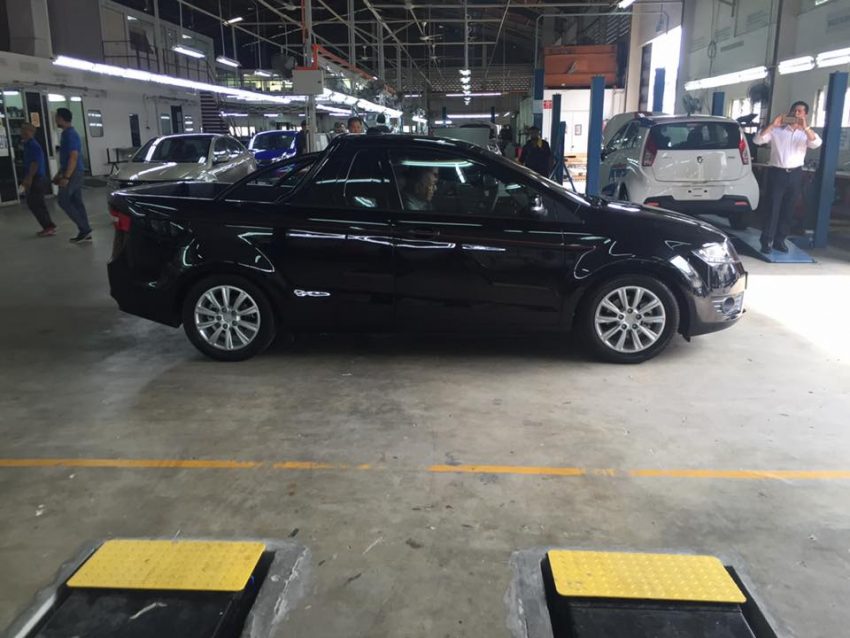 Tun M驾驶Preve Pick Up版，Proton Arena后继有人？ 1269