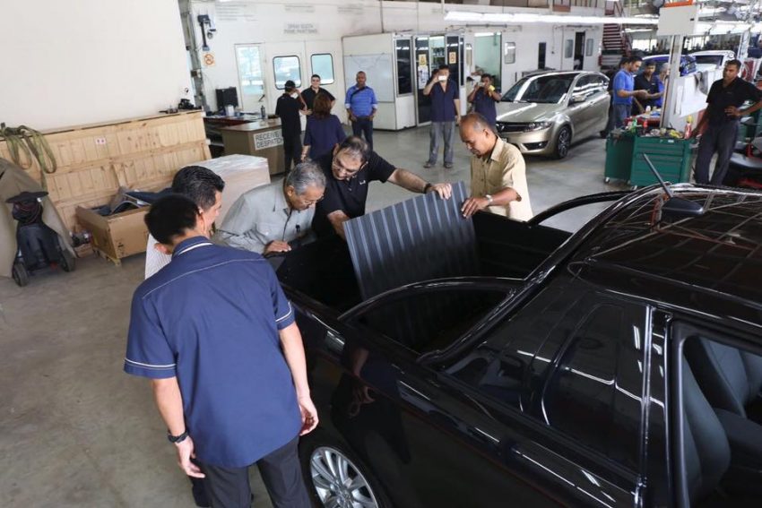 Tun M驾驶Preve Pick Up版，Proton Arena后继有人？ 1272