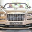 双门敞篷车Rolls Royce Dawn，最少400万的移动别墅！