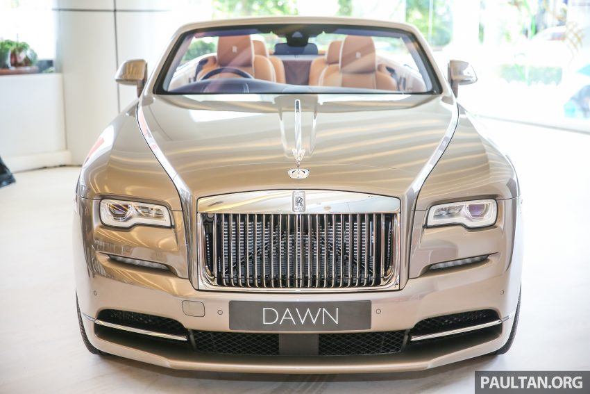 双门敞篷车Rolls Royce Dawn，最少400万的移动别墅！ 518