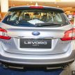 新款旅行车，Subaru Levorg登陆大马，价格RM199k。