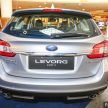 Subaru Levorg & XV Crosstrek上市，RM200K和120K。