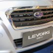 Subaru Levorg & XV Crosstrek上市，RM200K和120K。