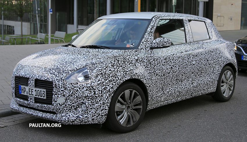 新一代Suzuki Swift欧洲测试照曝光，全新的引擎配置！ 1937