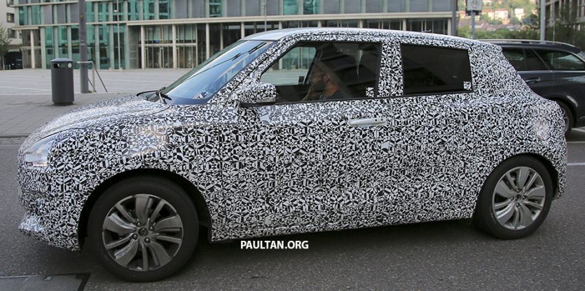 新一代Suzuki Swift欧洲测试照曝光，全新的引擎配置！ 1941