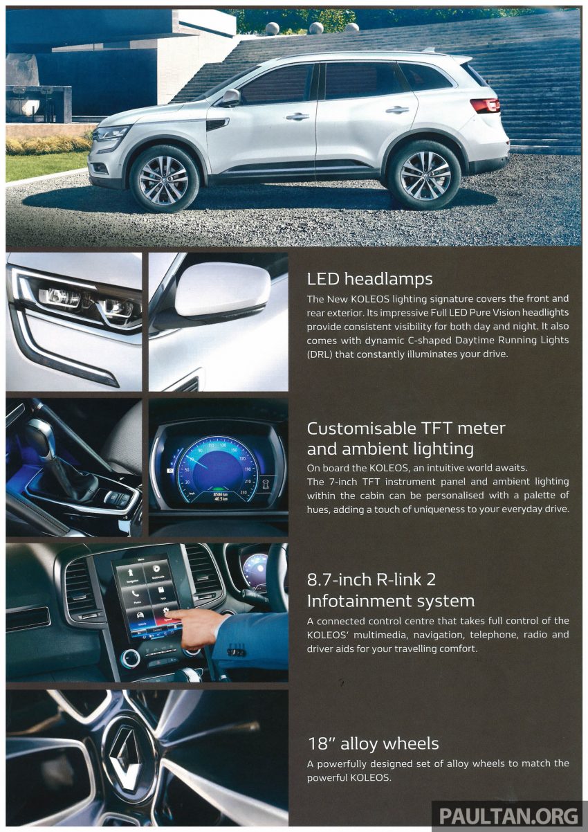 Renault Koleos 9月上市，展示间已有Brochure可看！ 3287