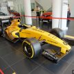 2016 F1 Renault RS16实车尺寸的复制版第一方程式战车，即日起至本月28日在全国指定Renault展示间展出！