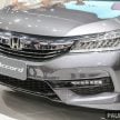 Honda Accord小改款即将上市，即日起可前往进行订购。