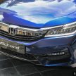 小改款Honda Accord官方预览，快来看本地的实车照！