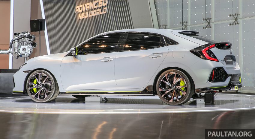 Honda Civic Hatchback英国码头登船无伪装照曝光，欧洲版本有1.0升三缸涡轮增压引擎，据称将在泰国进行组装。 3624