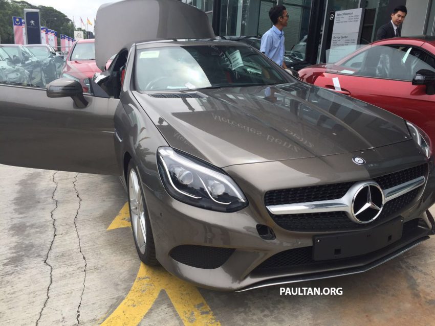 Mercedes-Benz SLC现身大马陈列室，将登陆本地市场？ 5205