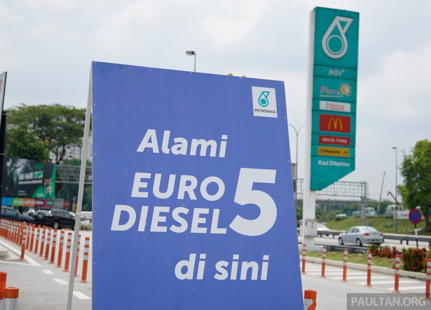 Petronas在巴生谷地区引入Euro 5柴油，目前有6间油站出售，年尾前全国将有至少30间Petronas油站出售Euro 5！ 3531
