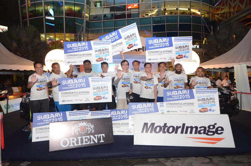 Subaru举办第八届Subaru Palm Challenge，10名最终倖存者可前往新加坡参加亚洲区决赛，赢取一辆Subaru XV！ 3592