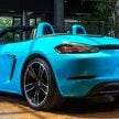 Porsche 718 Boxster登陆大马市场，价格从RM480k起！