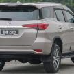 Toyota Fortuner 获 EEV 认证，全车系降价最高RM16k！