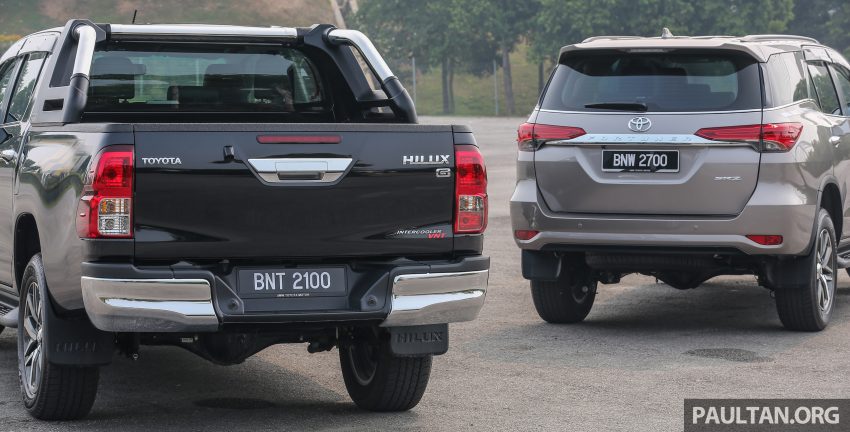 还是孪生兄弟，Toyota Hilux 与 Fortuner 新车试驾体验。 5325