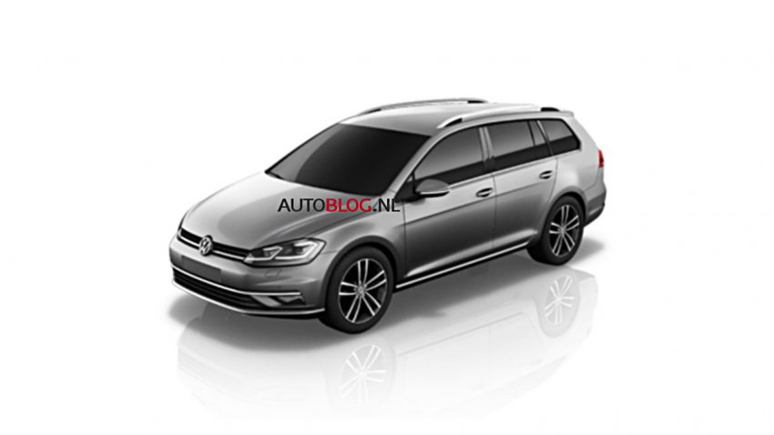 小改款7代Volkswagen Golf照片网上流传，新引擎配置？ 4783