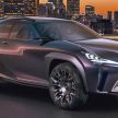 Lexus UX概念车发布，定位在Lexus NX之下的小型SUV。