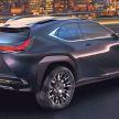 Lexus UX概念车发布，定位在Lexus NX之下的小型SUV。