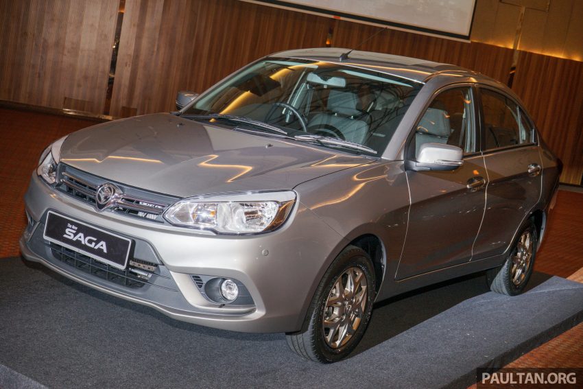 2016 Proton Saga正式上市，价格介于RM37k至46k！ 8173