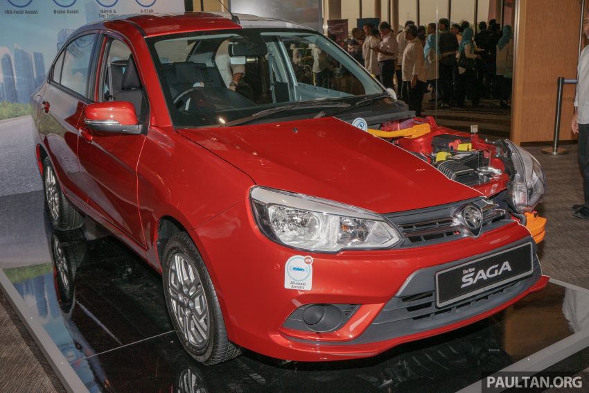 新Proton Saga采强化技术，获ASEAN NCAP 4星评级。 8268