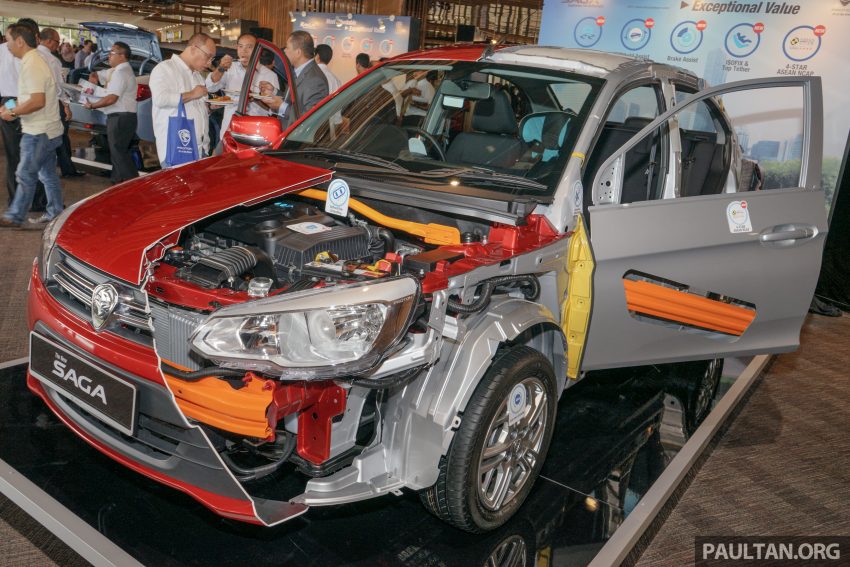 新Proton Saga采强化技术，获ASEAN NCAP 4星评级。 8271