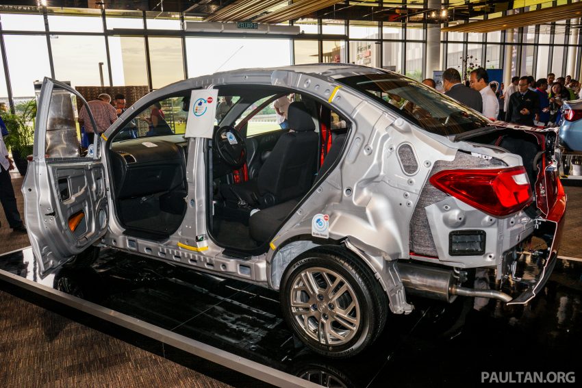 新Proton Saga采强化技术，获ASEAN NCAP 4星评级。 8274