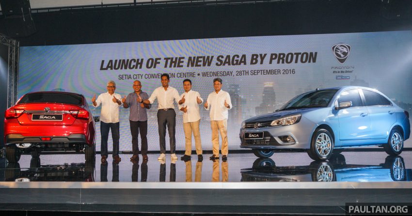 2016 Proton Saga正式上市，价格介于RM37k至46k！ 8136