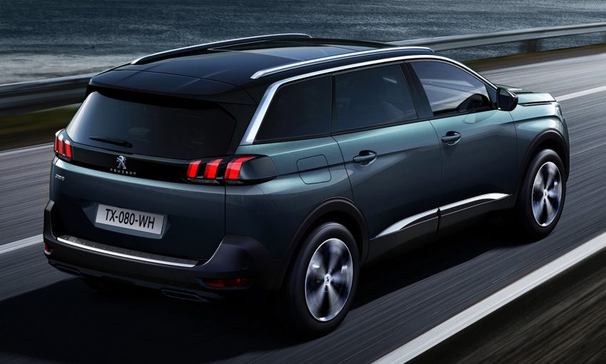 全新Peugeot 5008面世，不再是MPV，改成7人座SUV。 6360