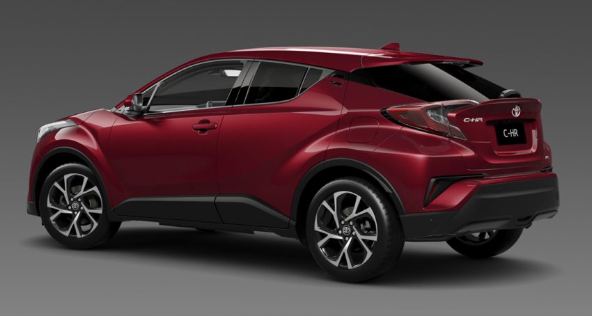 Toyota C-HR明年初澳洲上市，分2等级搭载涡轮引擎！ 7082