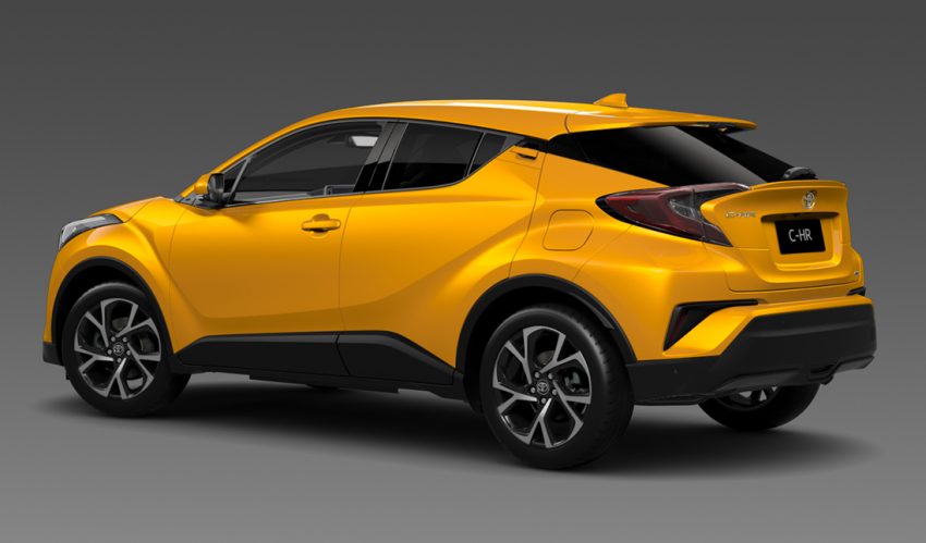 Toyota C-HR明年初澳洲上市，分2等级搭载涡轮引擎！ 7080
