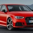 全新Audi RS3 Sedan面世，400hp输出，零百加速4.1秒！