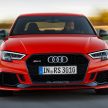 全新Audi RS3 Sedan面世，400hp输出，零百加速4.1秒！