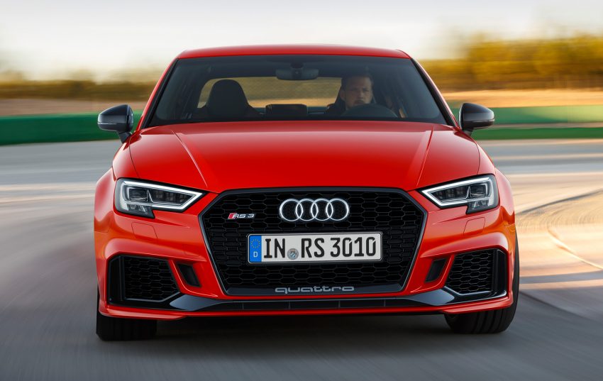 全新Audi RS3 Sedan面世，400hp输出，零百加速4.1秒！ 8776