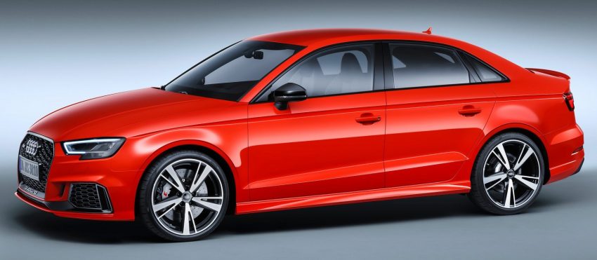 全新Audi RS3 Sedan面世，400hp输出，零百加速4.1秒！ 8778