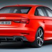 全新Audi RS3 Sedan面世，400hp输出，零百加速4.1秒！