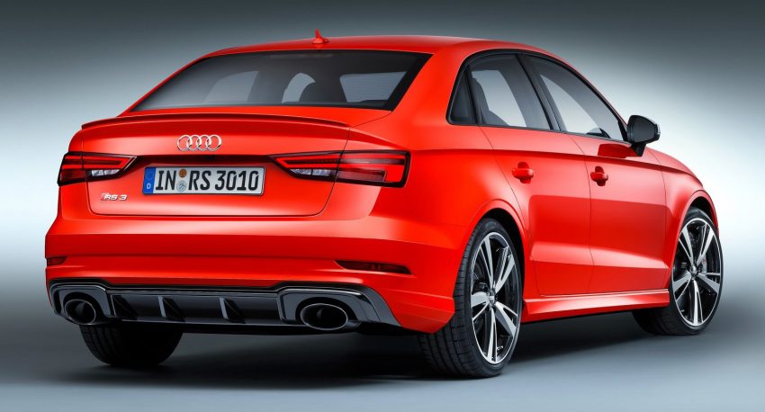 全新Audi RS3 Sedan面世，400hp输出，零百加速4.1秒！ 8779