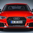 全新Audi RS3 Sedan面世，400hp输出，零百加速4.1秒！