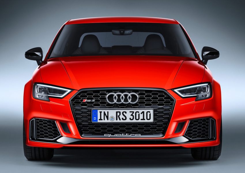 全新Audi RS3 Sedan面世，400hp输出，零百加速4.1秒！ 8781