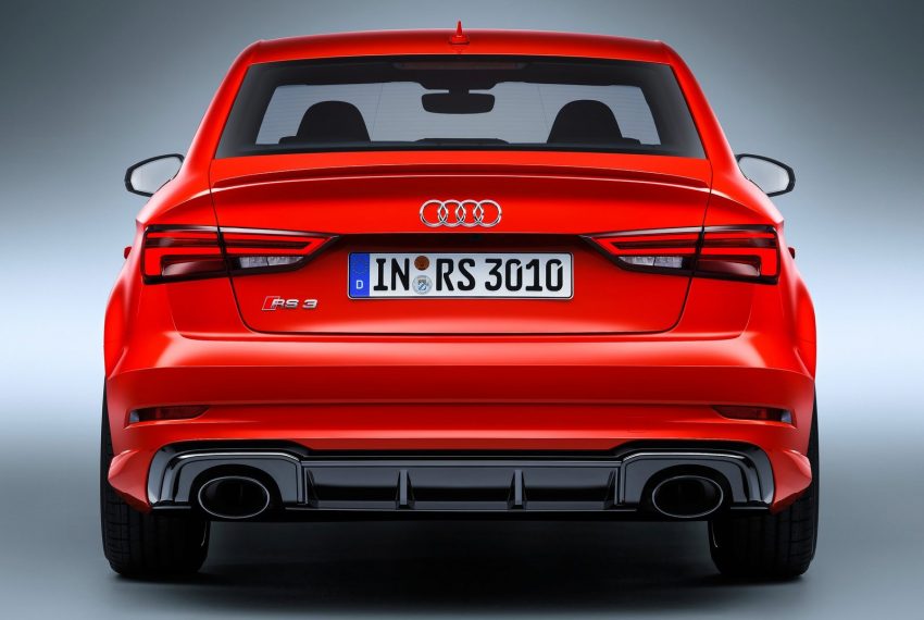全新Audi RS3 Sedan面世，400hp输出，零百加速4.1秒！ 8782