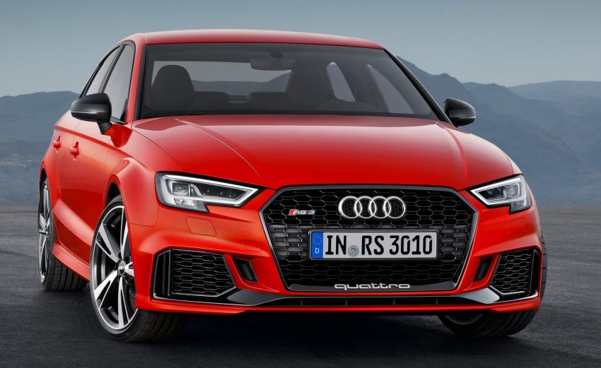 全新Audi RS3 Sedan面世，400hp输出，零百加速4.1秒！ 8784